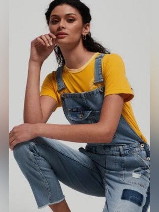 Superdry Denim - Superdry Denim Overalls, M, Distress, Factory